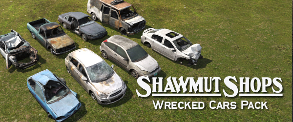 Wrecked Cars Pack